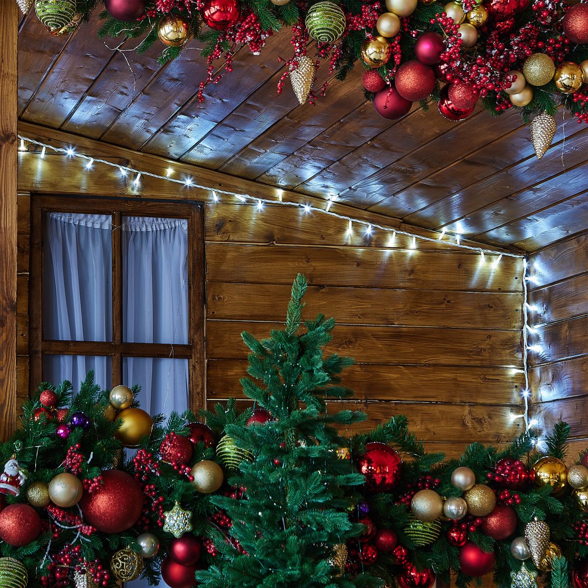 Гирлянда без вилки с эффектом мерцания соединяемая Uniel ULD-F90PRO S5M-050/TWK WH UL-00013247 в Санкт-Петербурге