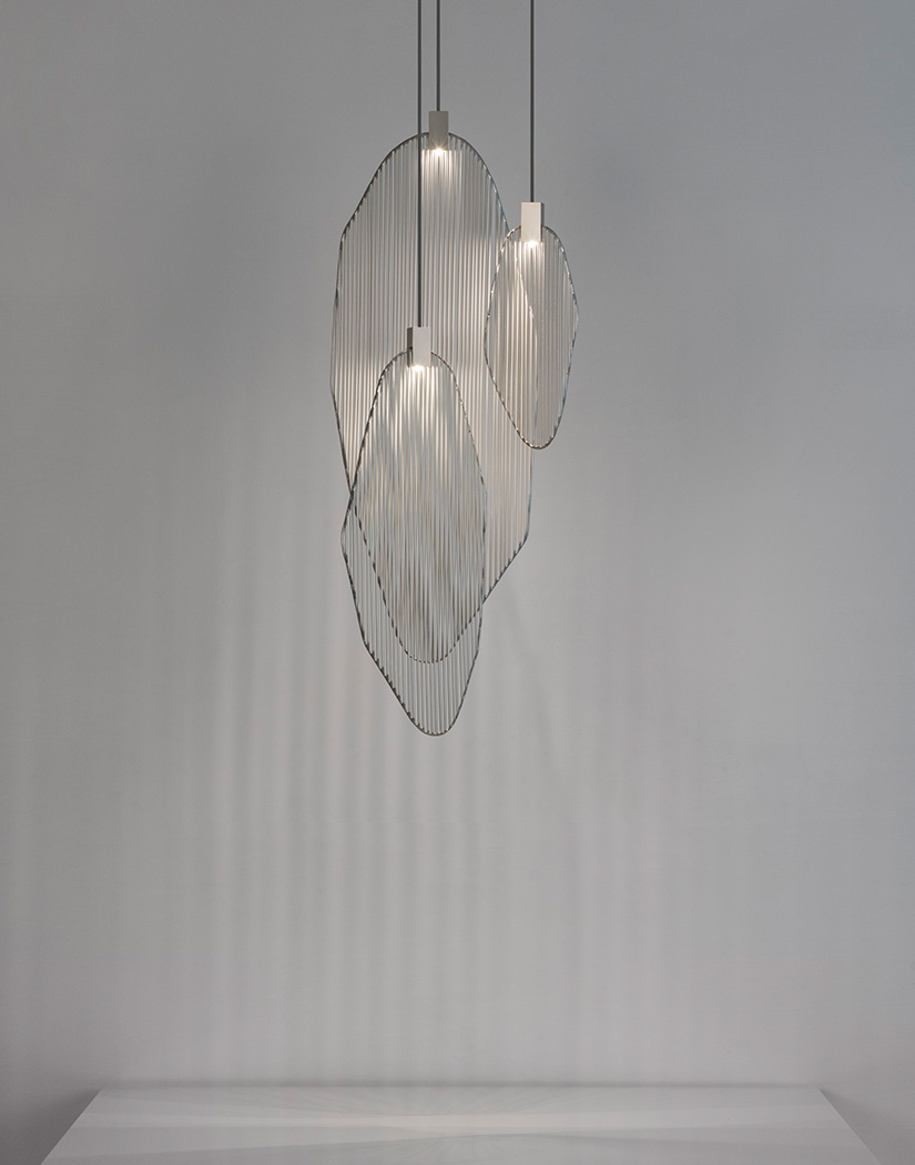 Подвесной светильник Delight Collection 5046P/M satin nickel в #REGION_NAME_DECLINE_PP#