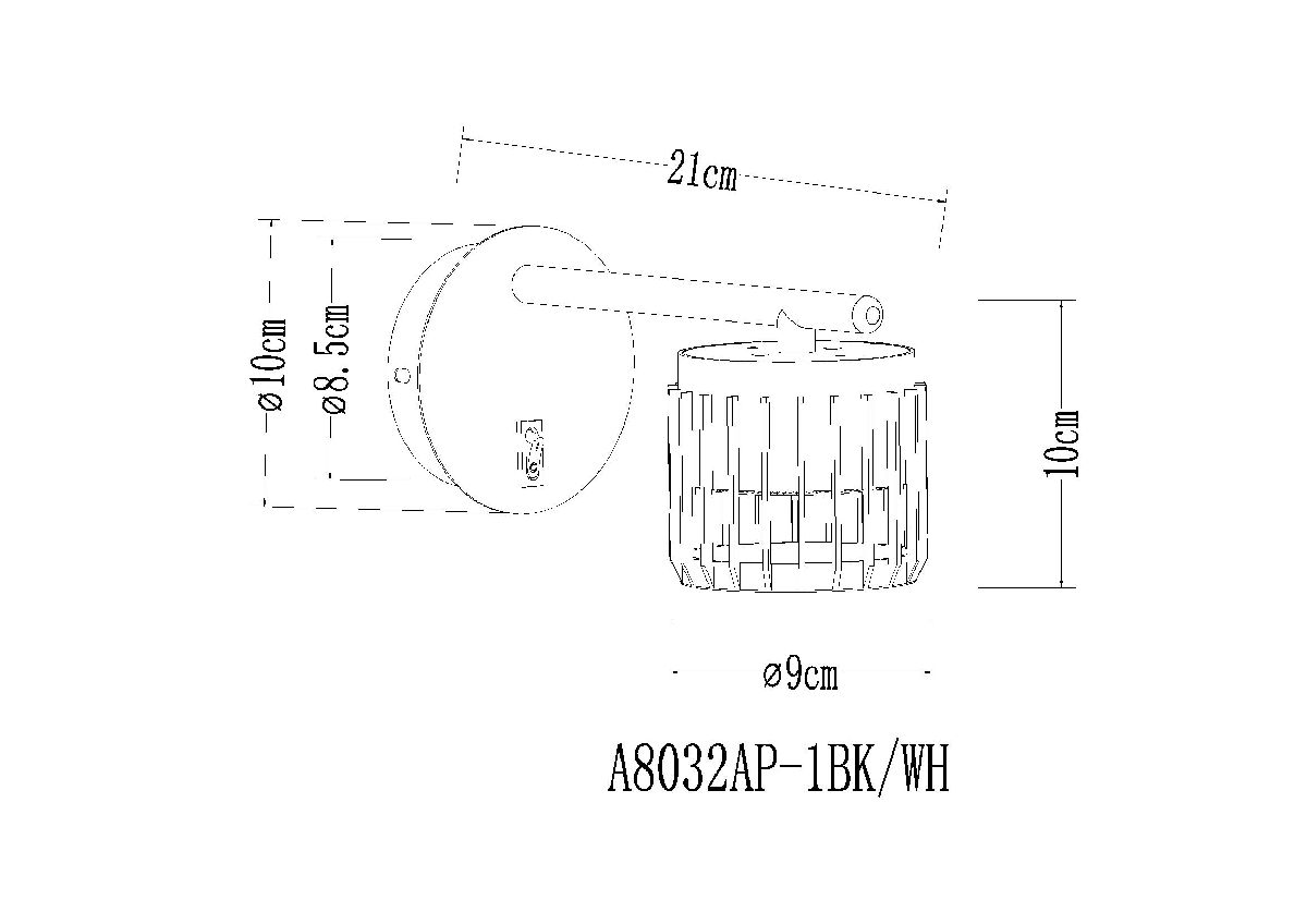 Спот Arte Lamp Atria A8032AP-1BK в Санкт-Петербурге