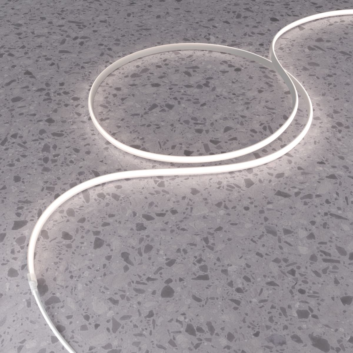 Термостойкий гибкий неон 13x7 24В 9,6Вт/м 4000K IP67 5м (вертикальный изгиб) 432055 в Санкт-Петербурге