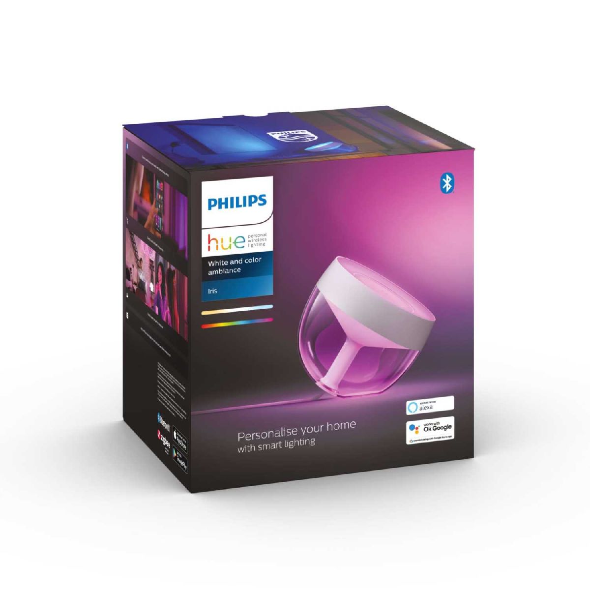 Умная настольная лампа Philips Hue Iris gen4 EU/UK white 929002376101 в Санкт-Петербурге