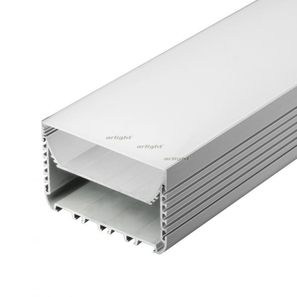 Профиль с экраном Arlight ALU-POWER-W8070-2000 ANOD+FROST 018952 в Санкт-Петербурге