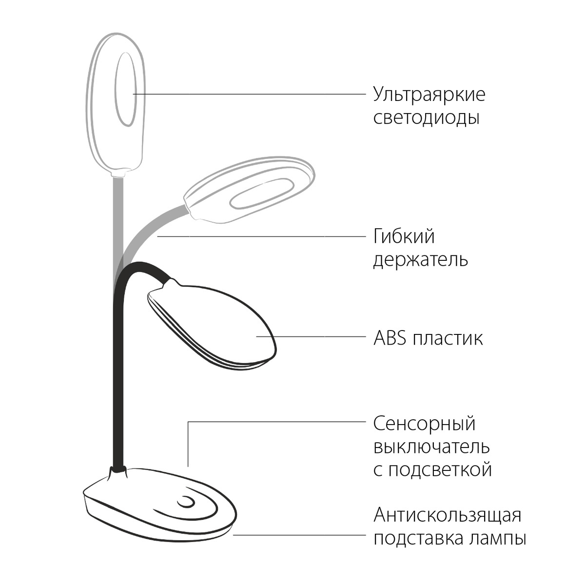 Настольная лампа Elektrostandard TL90191 красный 4690389107931 в Санкт-Петербурге