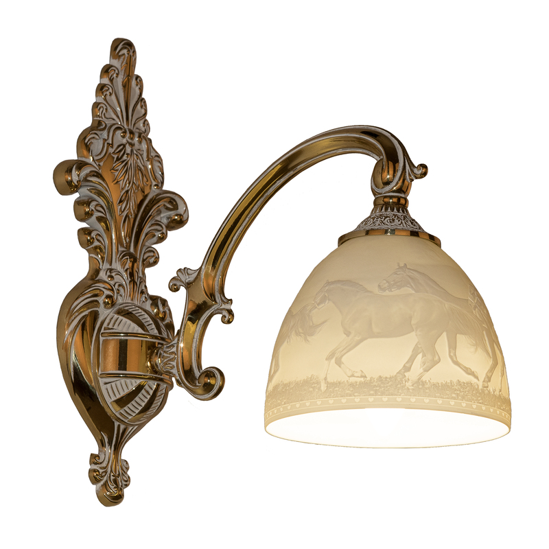 Бра Bohemia Ivele Crystal Verona 7209B14/1/175 GW P1 D Horse в Санкт-Петербурге