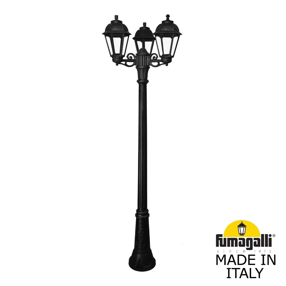 Садово-парковый светильник Fumagalli GIGI BISSO/SABA 3L K22.156.S30.AXE27 в Санкт-Петербурге