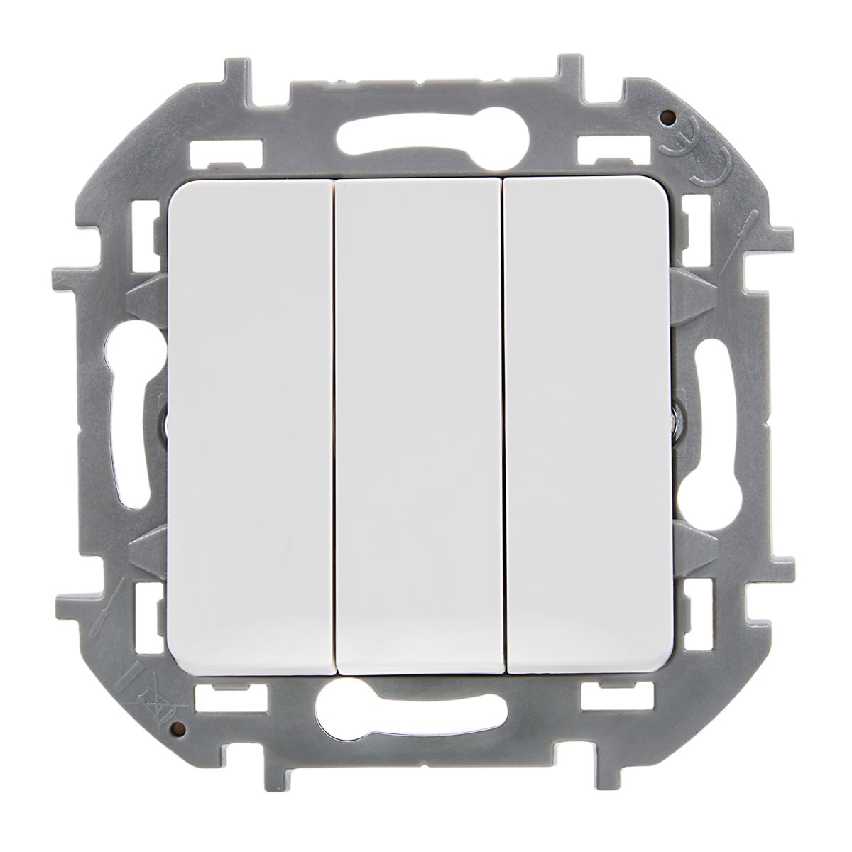 Выключатель 3-кл, винтовые клеммы, 10 AX , 250 В. Legrand/Daccord Inspiria 673540 в Санкт-Петербурге