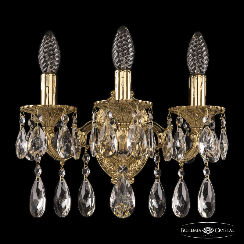 Бра Bohemia Ivele Crystal Verona 7201B11/3/125 A G в Санкт-Петербурге