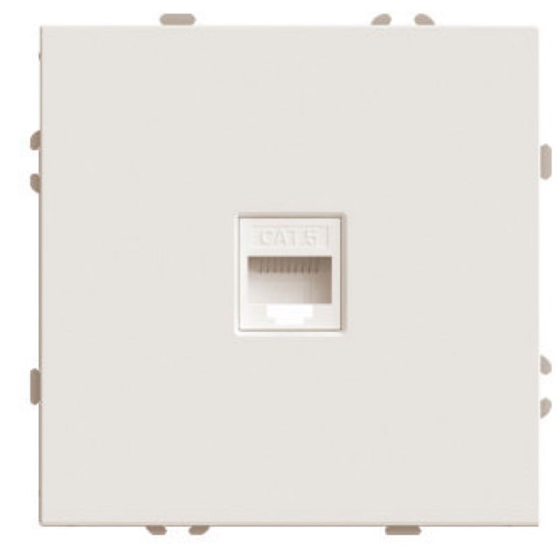 Розетка компьютерная 1-местная RJ-45 (механизм) RST00-5117-08 кашемир soft touch в Санкт-Петербурге