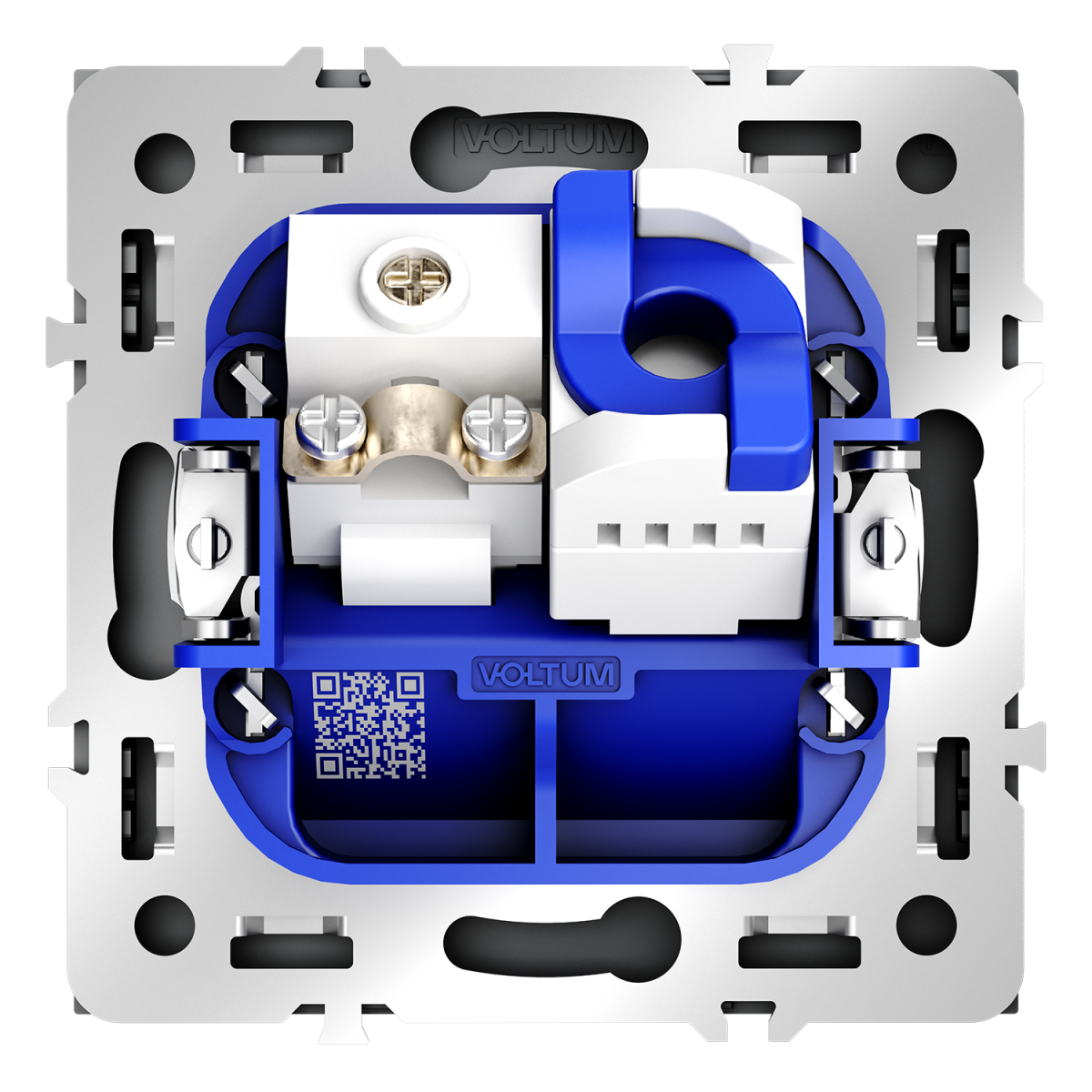 Розетка телевизионная встраиваемая Voltum S70 TV+RJ45 кат. 6, (графит) VLS060707 в #REGION_NAME_DECLINE_PP#