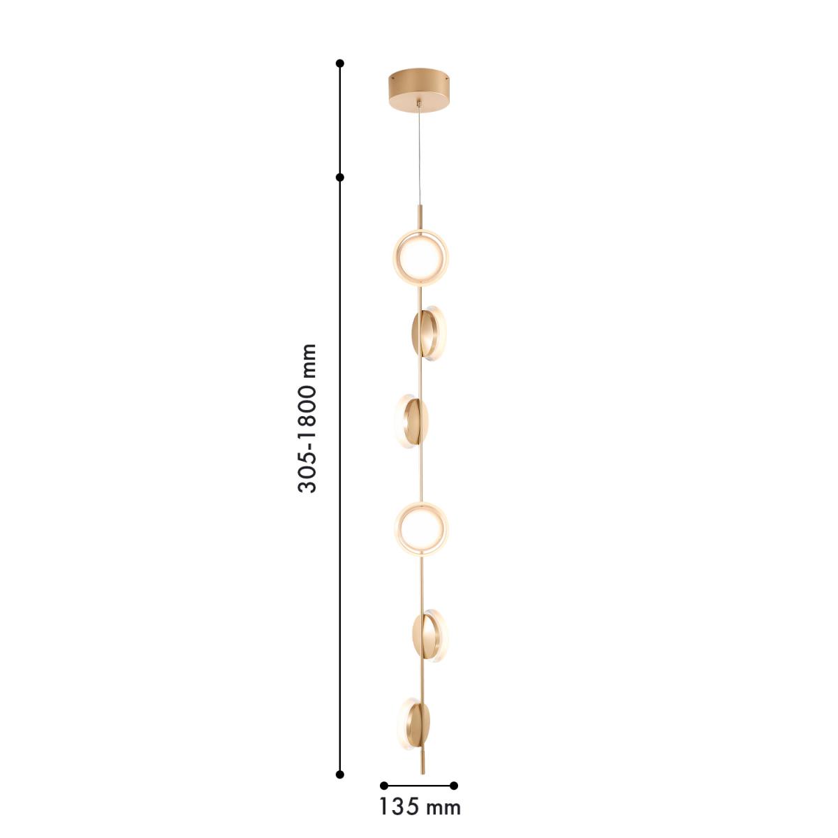 Подвесная люстра Favourite Yo-yo 4334-6P1 в #REGION_NAME_DECLINE_PP#