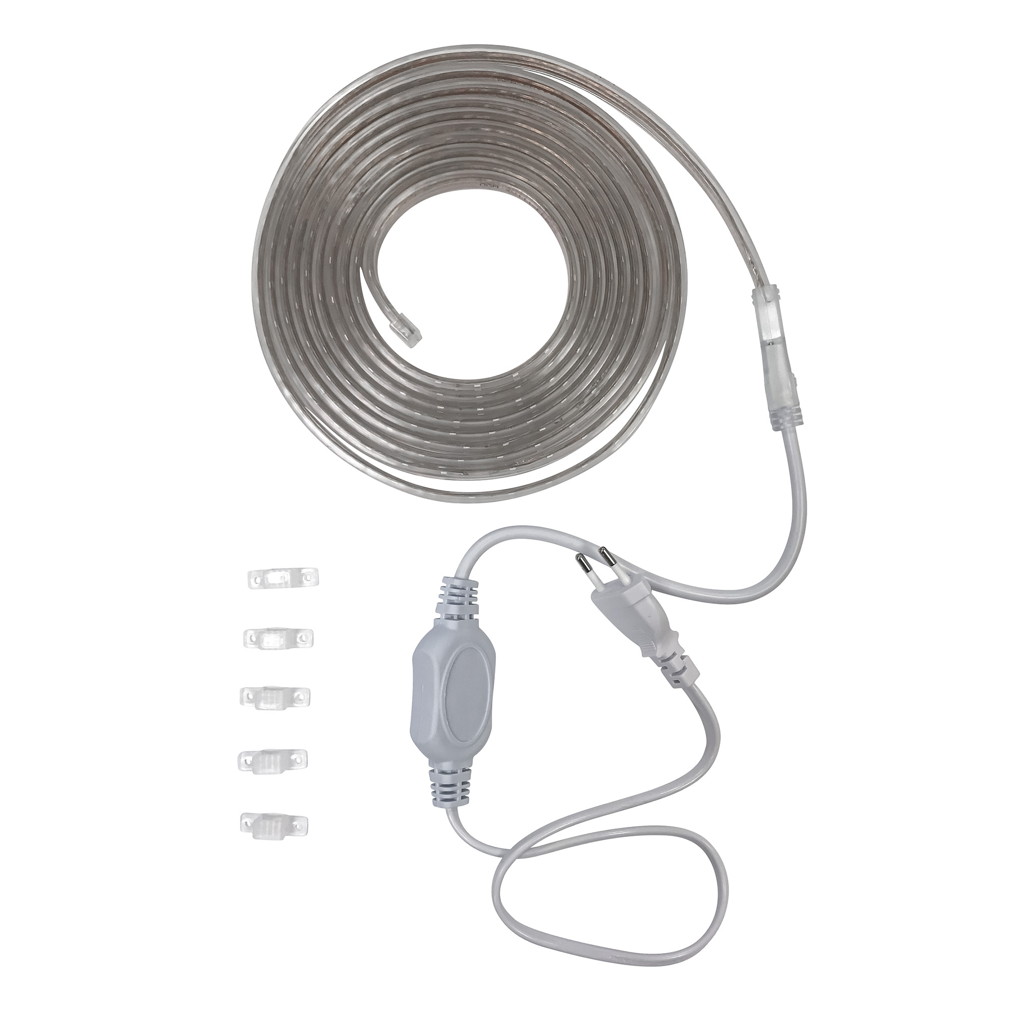 Комплект светодиодной ленты Apeyron 220В 6Вт/м smd2835 60д/м IP65 600Лм/м 5м 3000К (шнур питания, контроллер, заглушка, крепеж) SL-58 в Санкт-Петербурге