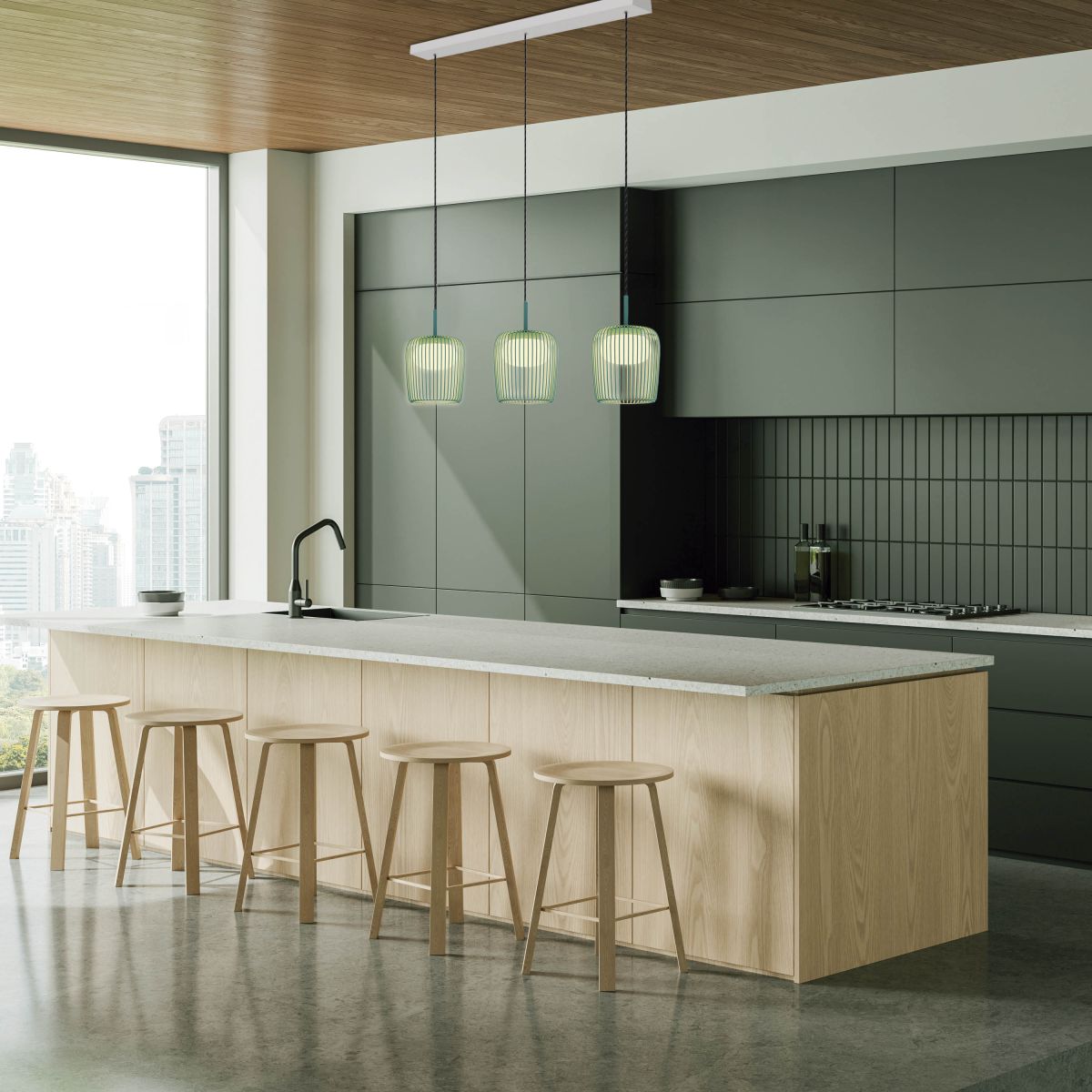 Подвесной светильник Mantra Dubai 9421 (3L)+9462 в Санкт-Петербурге