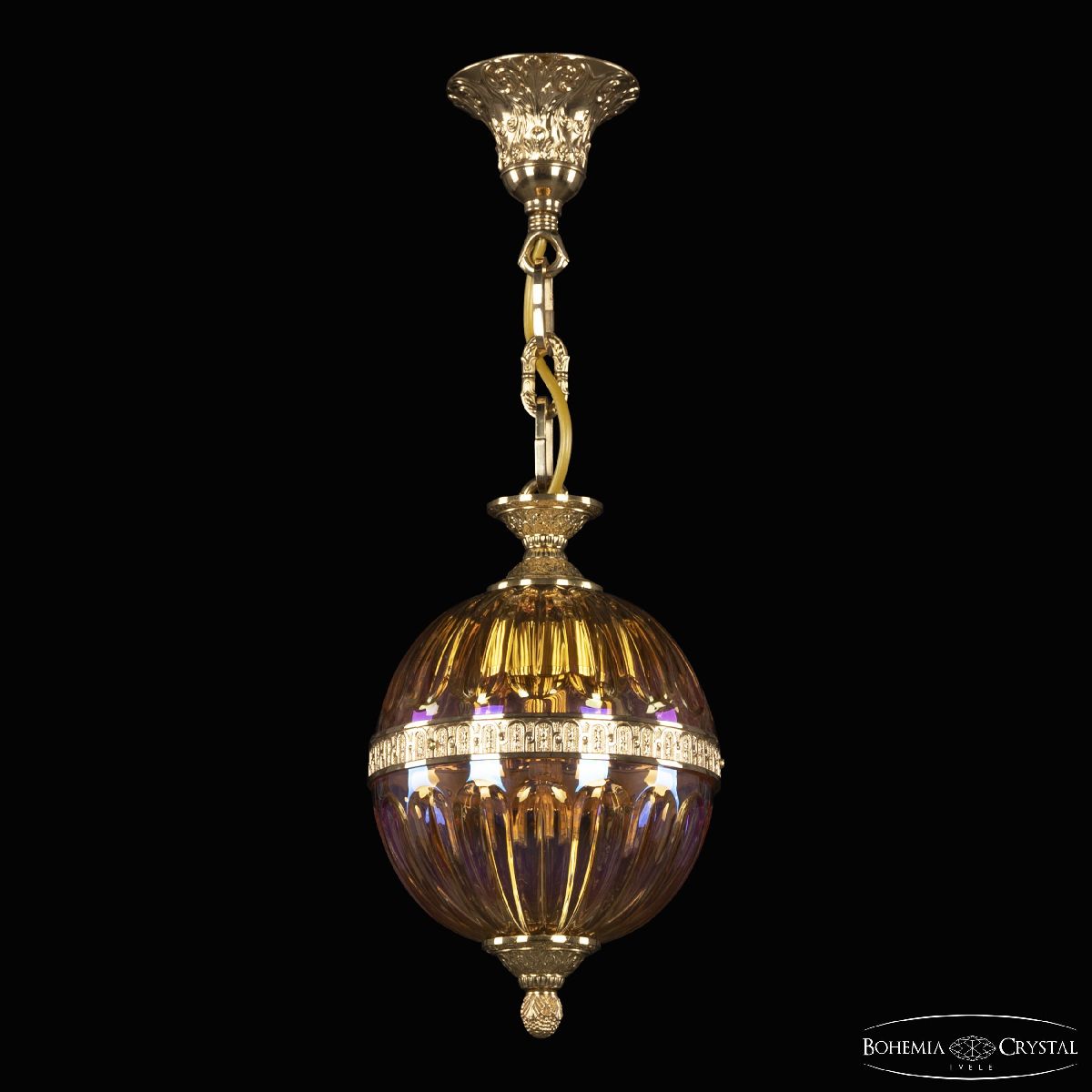 Подвесной светильник Bohemia Ivele Crystal 5680/17 G Shampan/M-1H в Санкт-Петербурге