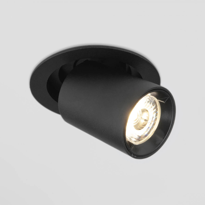 Встраиваемый светодиодный спот Elektrostandard 9917 LED 10W 4200K черный матовый 4690389161681 в Санкт-Петербурге