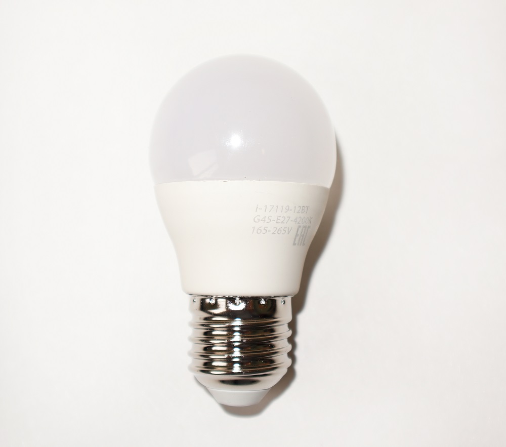 Лампа светодиодная i-Watt E27 12W 4200К груша матовая i-17119 в Санкт-Петербурге