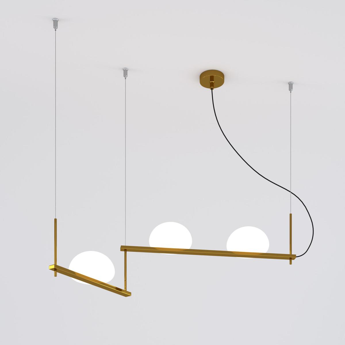 Подвесной светильник Eurosvet Stair 70145/3 латунь a061372 в Санкт-Петербурге