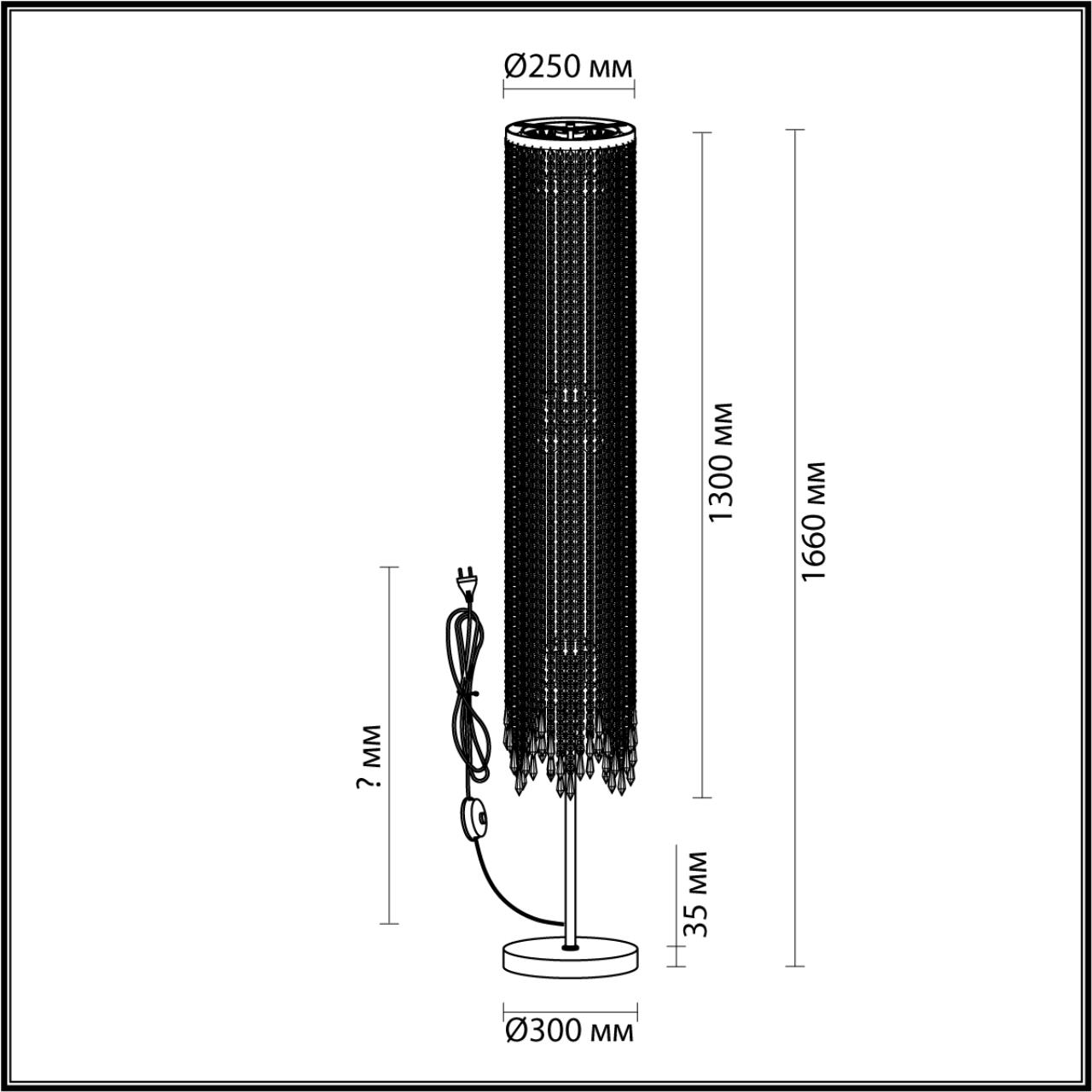 Торшер Odeon Light Chokka 5028/3F в #REGION_NAME_DECLINE_PP#