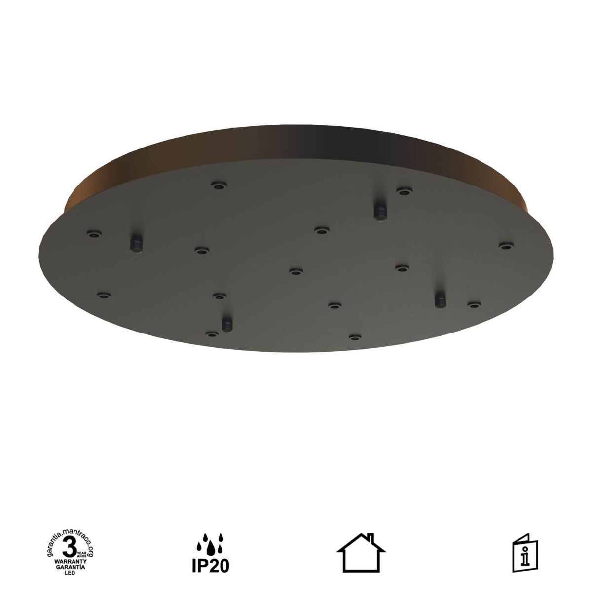 Основание потолочное 14L Mantra Modular Light Florones 9373 в Санкт-Петербурге