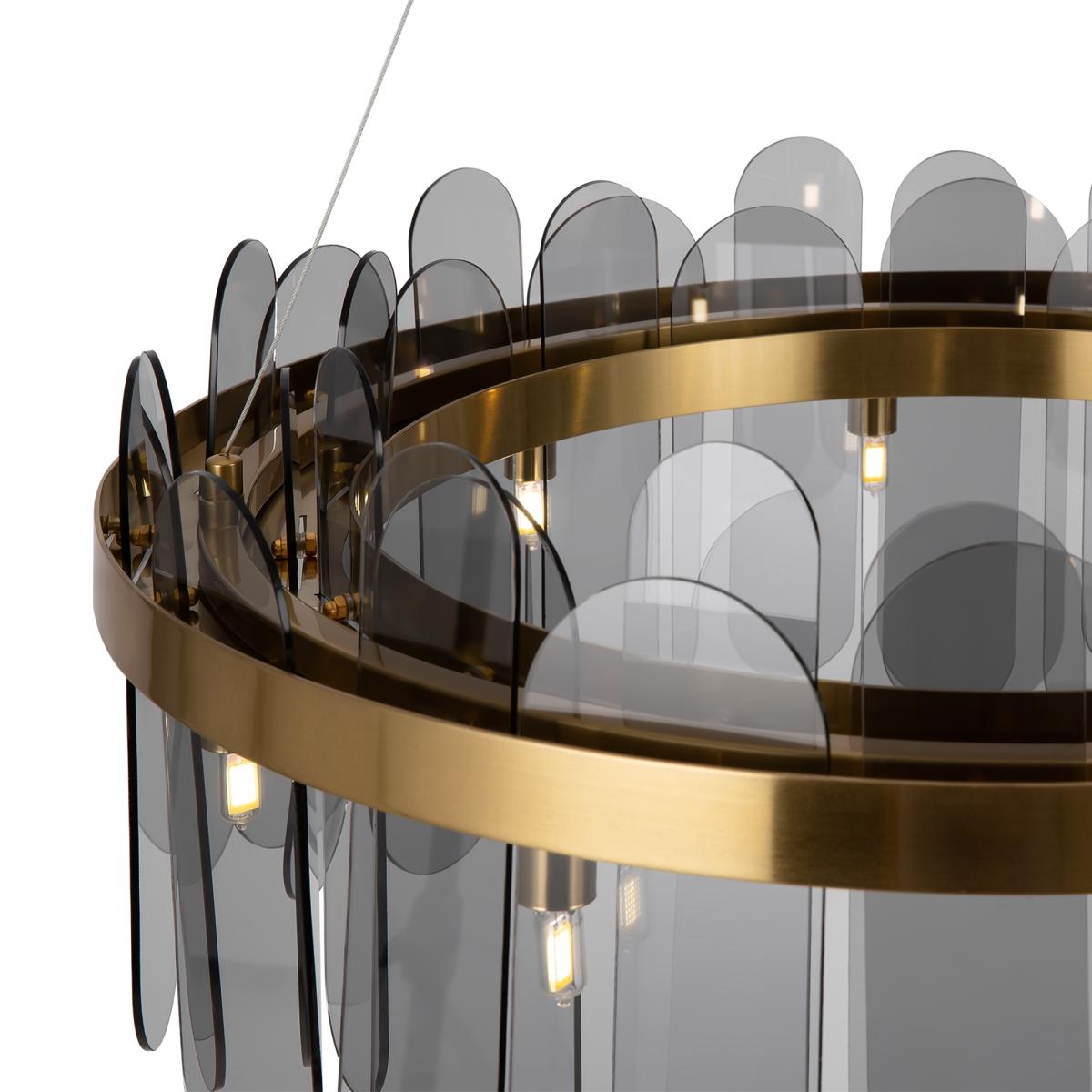 Подвесная люстра Freya Deserto FR5141PL-10BS1 в #REGION_NAME_DECLINE_PP#