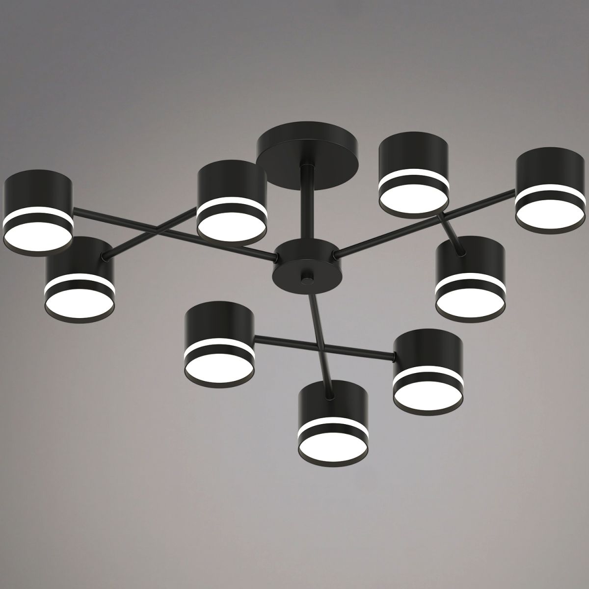 Люстра на штанге Reluce 96730-0.3-09 GX53 BK в Санкт-Петербурге