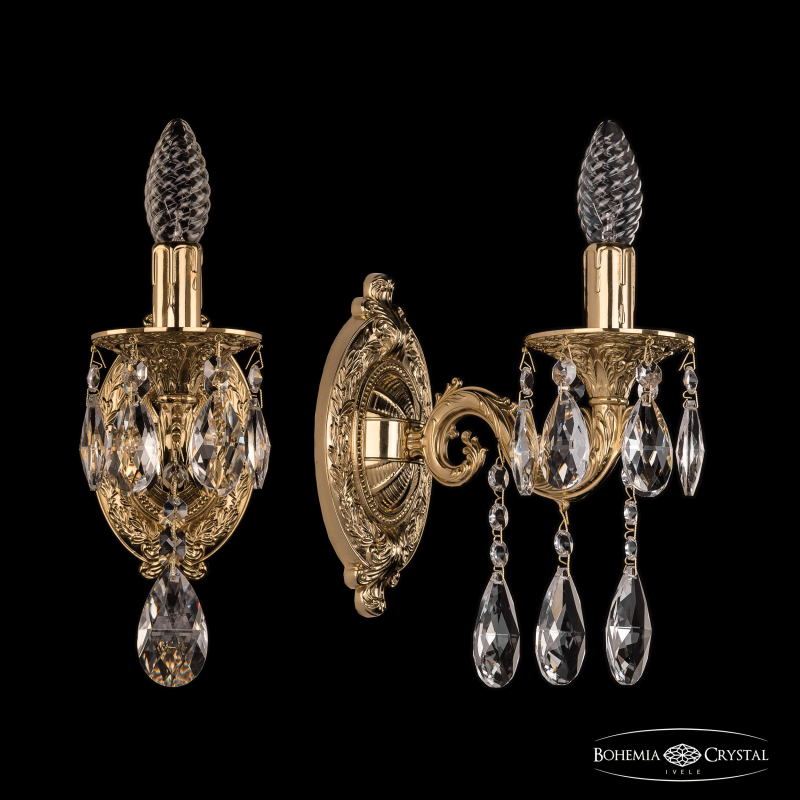 Бра Bohemia Ivele Crystal Florence 7101B11/1/125 A G в Санкт-Петербурге