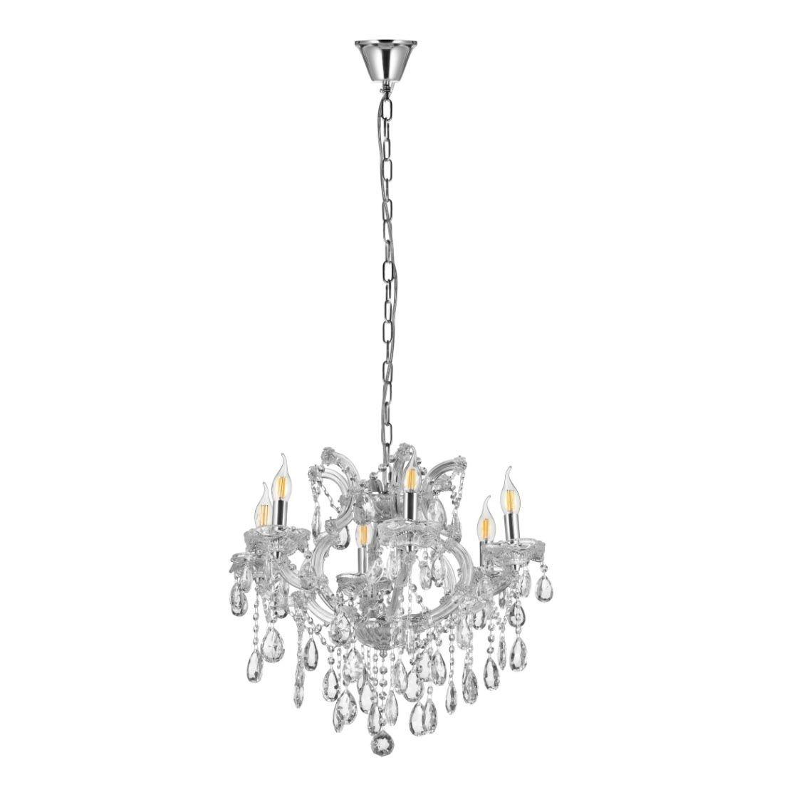 Подвесная люстра Lumina Deco Eliza LDP 7029-6 CHR в Санкт-Петербурге