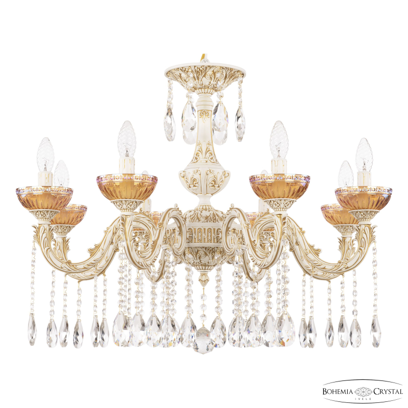 Подвесная люстра Bohemia Ivele Crystal AL79101/8/250 A WMG P Shampan/M-1G в Санкт-Петербурге