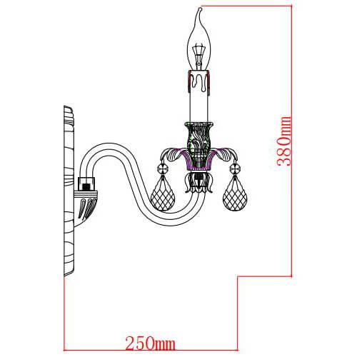 Бра Rivoli Marlene 1021-401 Б0047910 в Санкт-Петербурге