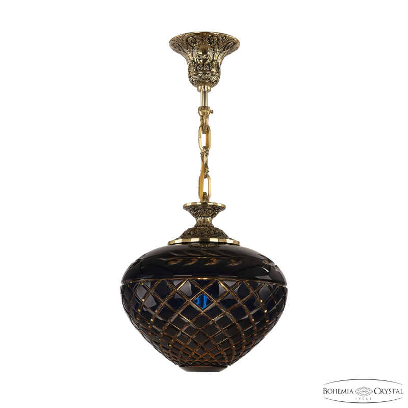 Подвесной светильник Bohemia Ivele Crystal 7003P/23 GB Amber-Blue/H-1B в Санкт-Петербурге