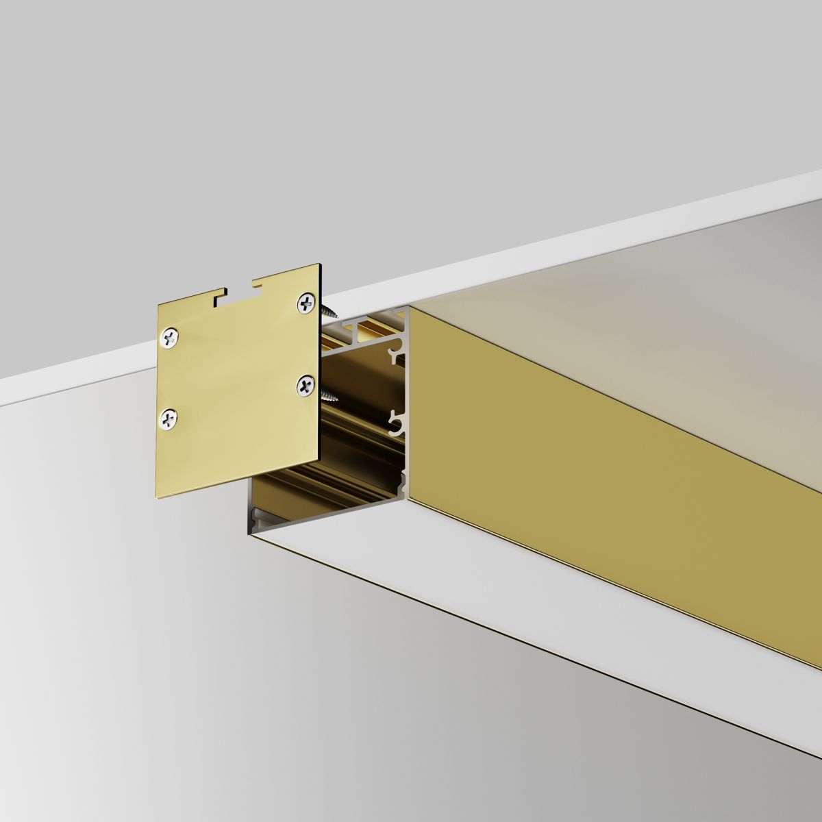 Комплект заглушек для профиля 35×35 2шт Maytoni Led Strip ALM-3535BT-BR-EC 642039 в Санкт-Петербурге