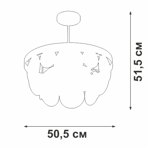 Люстра на штанге Vitaluce V5882-8/6PL в Санкт-Петербурге