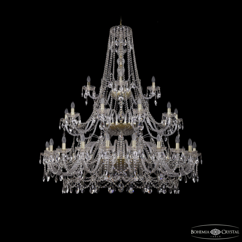 Подвесная люстра Bohemia Ivele Crystal 1411/20+10+5/530/3d G в Санкт-Петербурге