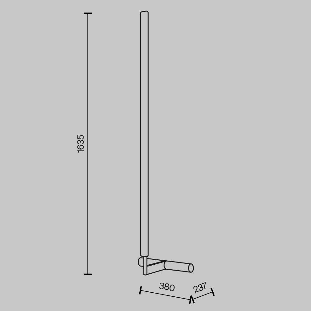 Торшер Maytoni Combo MOD214FL-L20B3K1 в #REGION_NAME_DECLINE_PP#