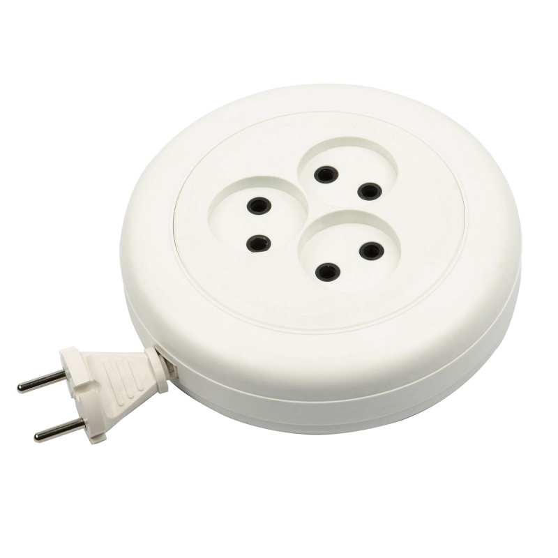 Удлинитель Uniel Standard 3гн 3м б/з YX6-103 /UCK-3N/2x0,75/03M/R WHITE UL-00009854 в Санкт-Петербурге