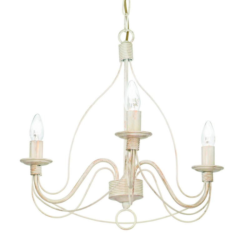 Подвесная люстра Ideal Lux Corte SP3 Bianco Antico 097640 в Санкт-Петербурге