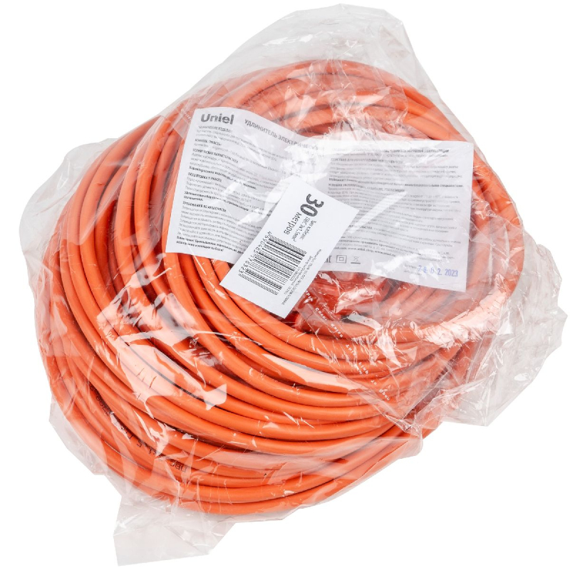 Удлинитель Uniel YXз16-101 /UCK-1N/3x1,50/30M/O ORANGE UL-00010798 в Санкт-Петербурге