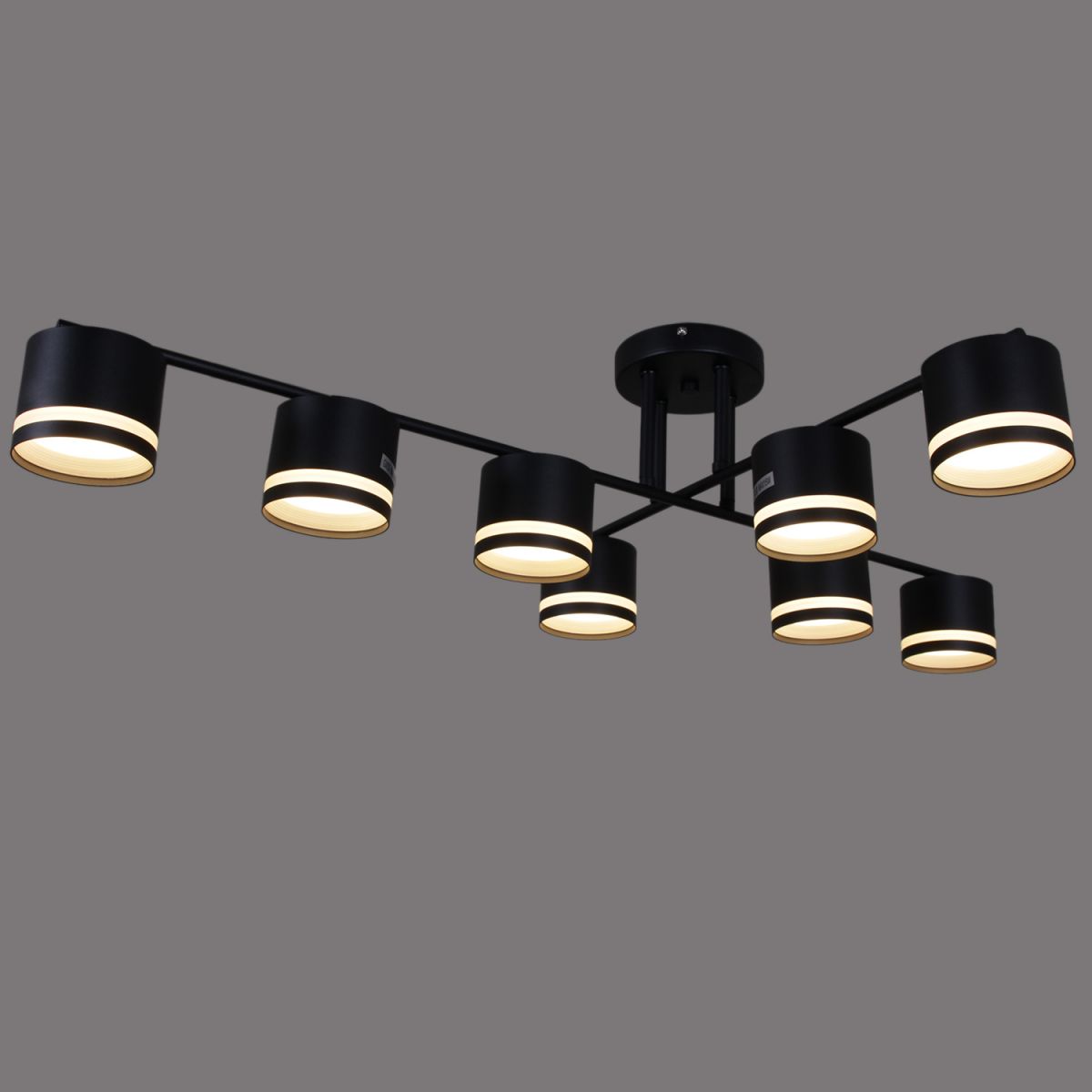 Потолочная люстра Reluce 79730-0.3-08 GX53 BK в #REGION_NAME_DECLINE_PP#