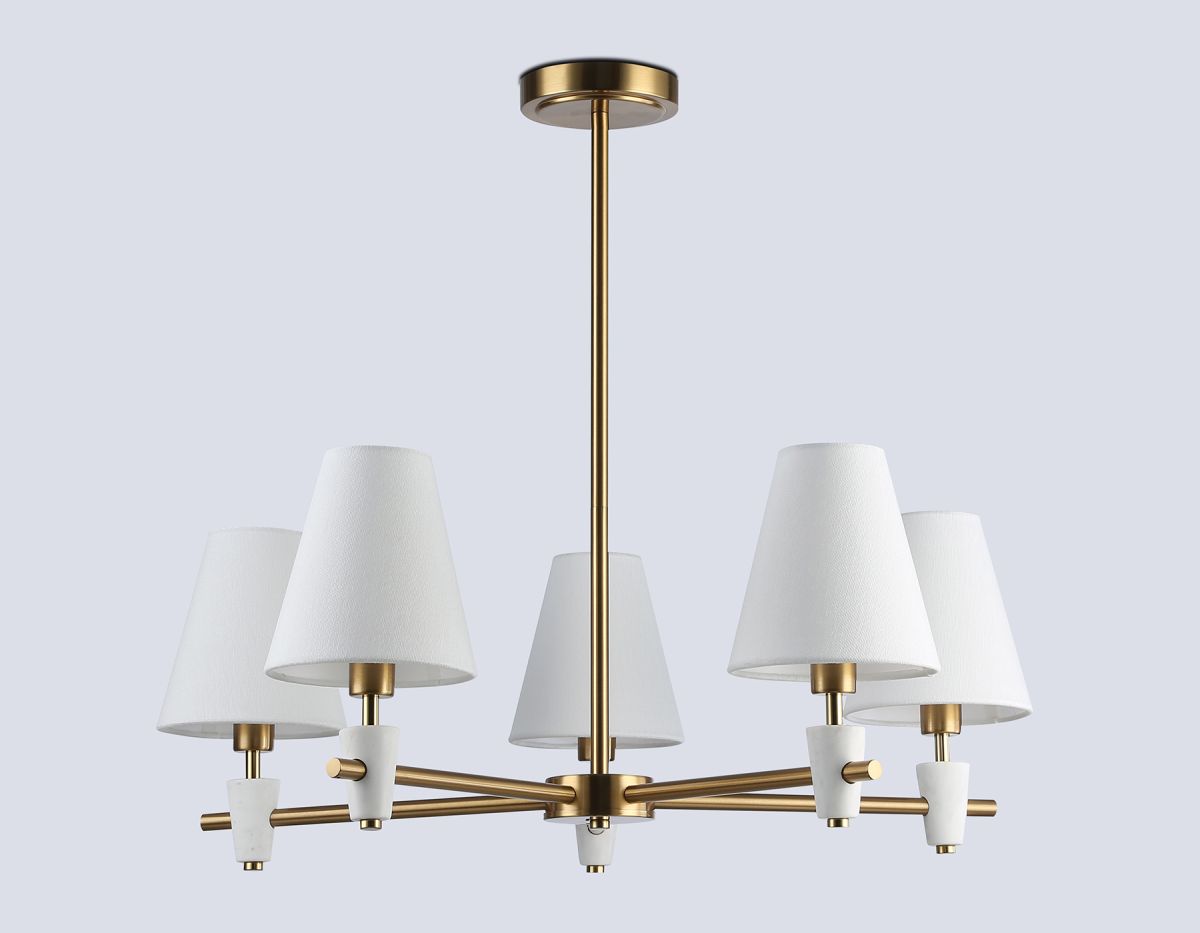 Люстра на штанге Ambrella Light High Light Ceramo Classic LH75044 в #REGION_NAME_DECLINE_PP#