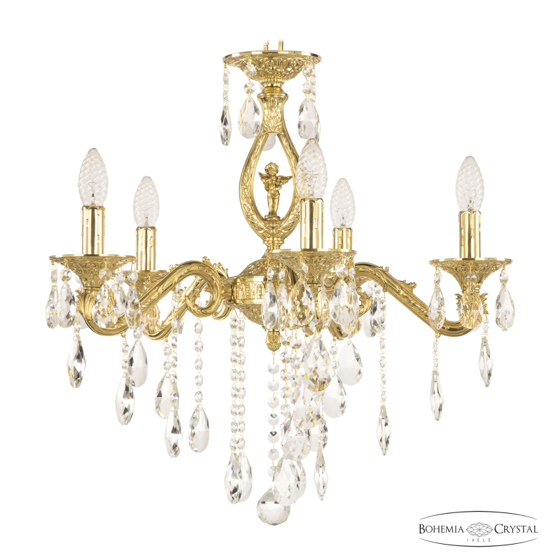 Подвесная люстра Bohemia Ivele Crystal Florence 71402/5/175 B G FA10S в Санкт-Петербурге