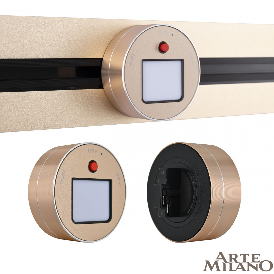 Трековый светильник Arte Milano Am-track-sockets 380011TL/Light Gold в Санкт-Петербурге