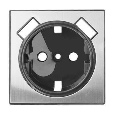 Лицевая панель Werkel розетки USB глянцевый никель WL02-USB-CP 4690389100413 в Санкт-Петербурге