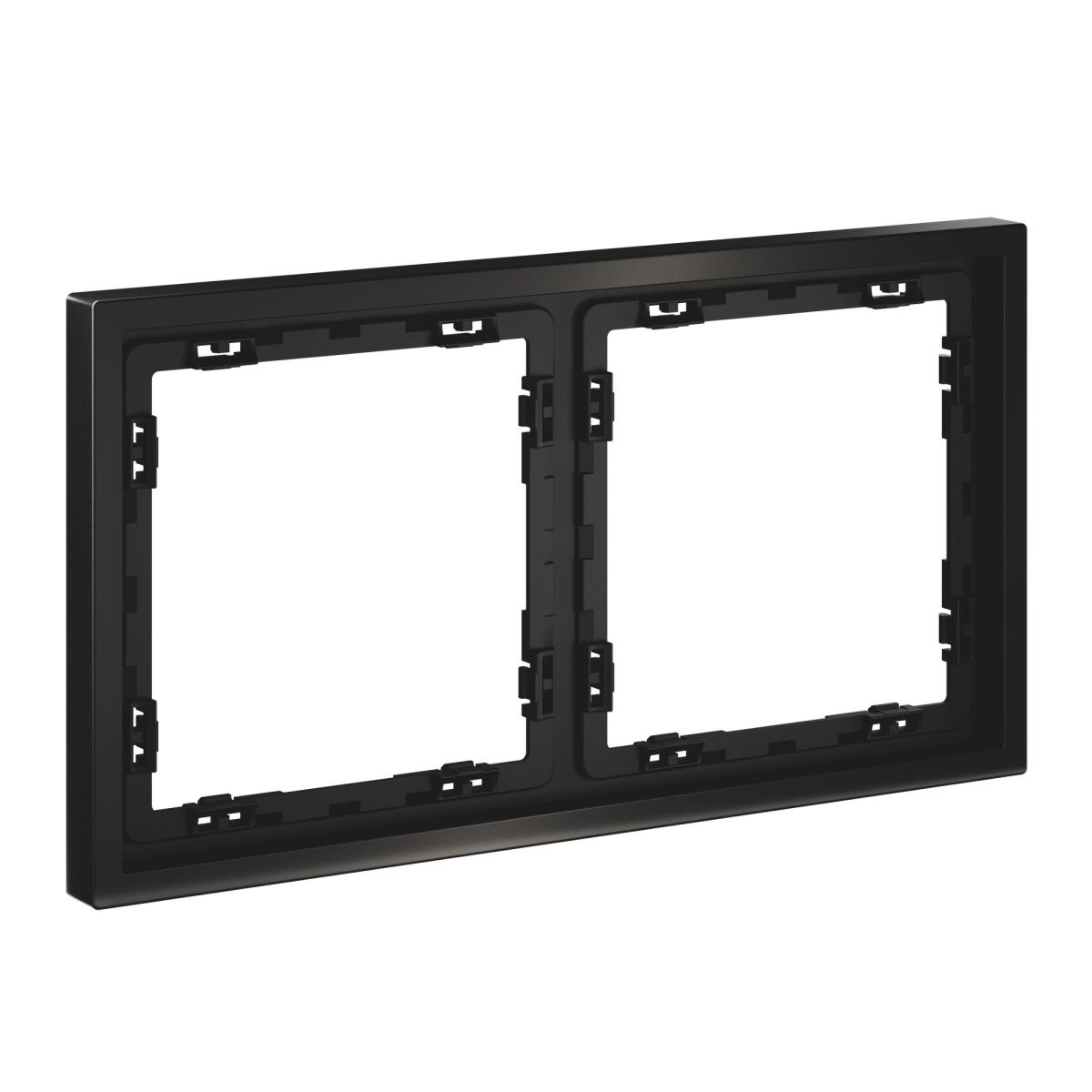 Рамка металлическая на 2 поста S70 Metal (антрацит) Voltum VLSM120212 в Санкт-Петербурге