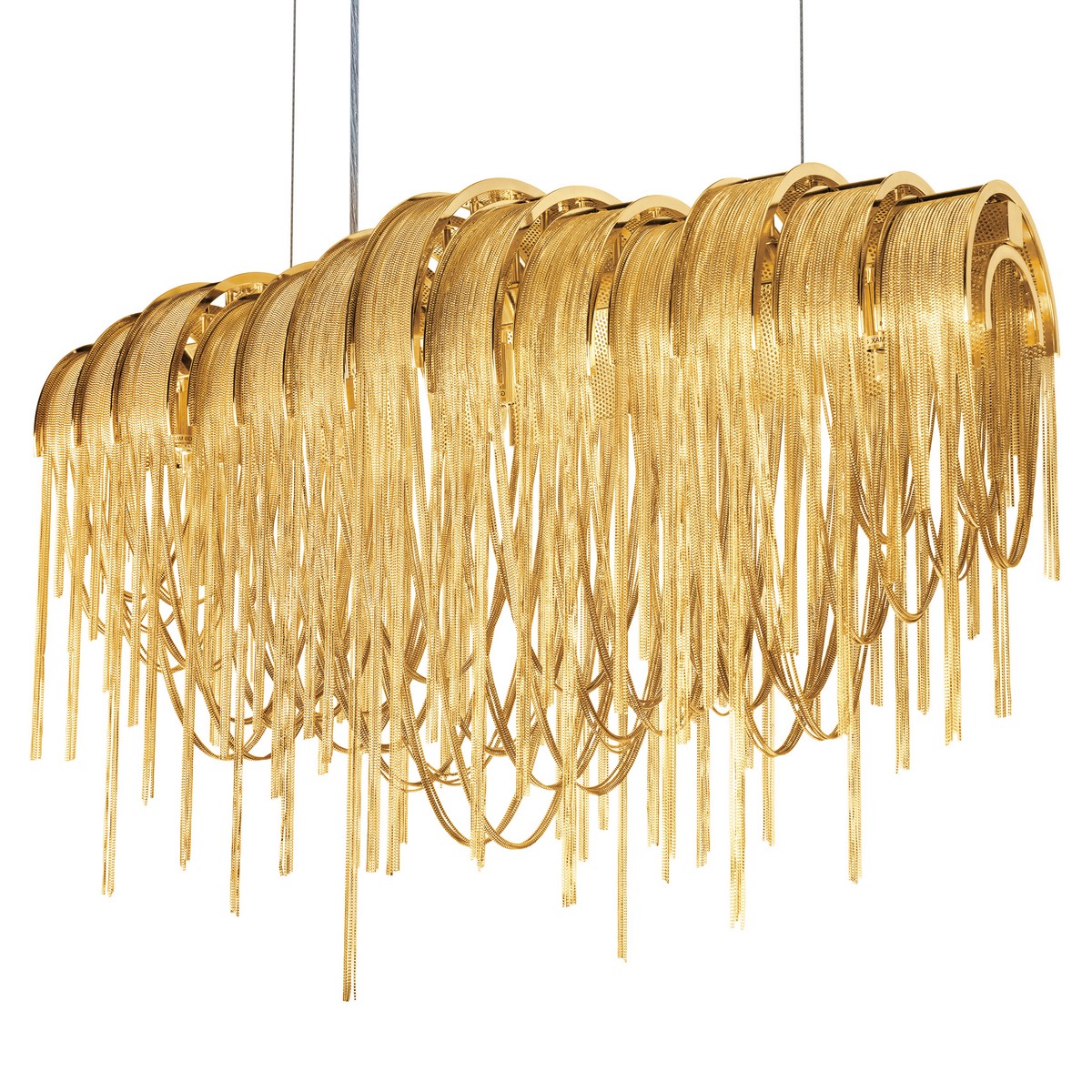 Подвесная люстра Loft IT Volver 10404/720L GD в Санкт-Петербурге