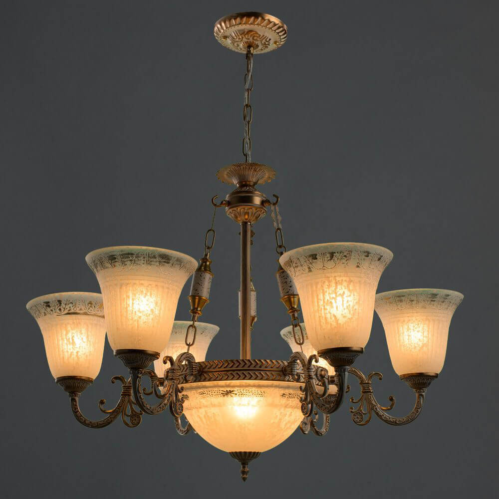 Подвесная люстра Arte Lamp 1 A1032LM-6-3WG в Санкт-Петербурге