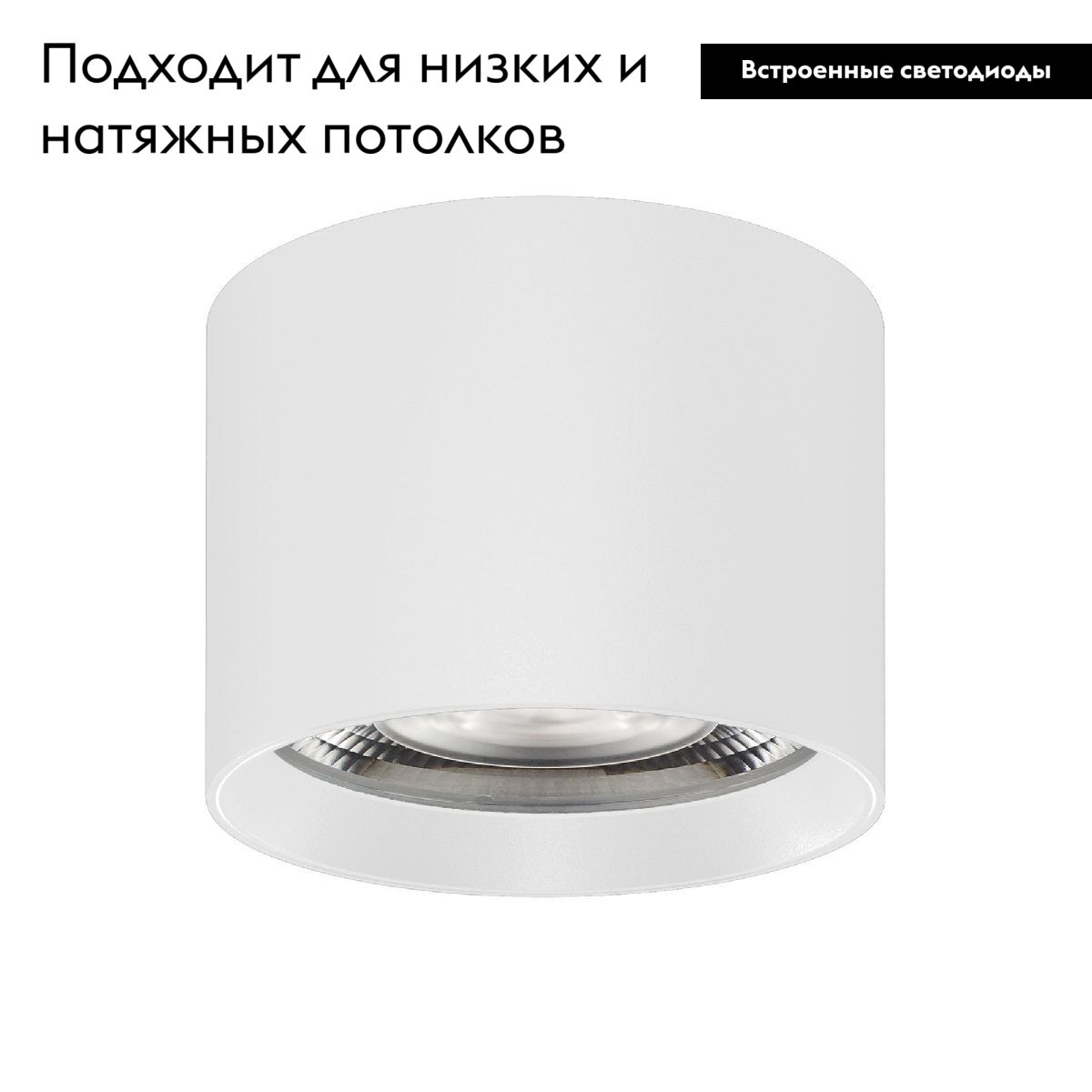 Накладной светильник Arlight SP-DICE-R77-10W Warm3000 (WH, 24 deg, 230V) 046627 в Санкт-Петербурге