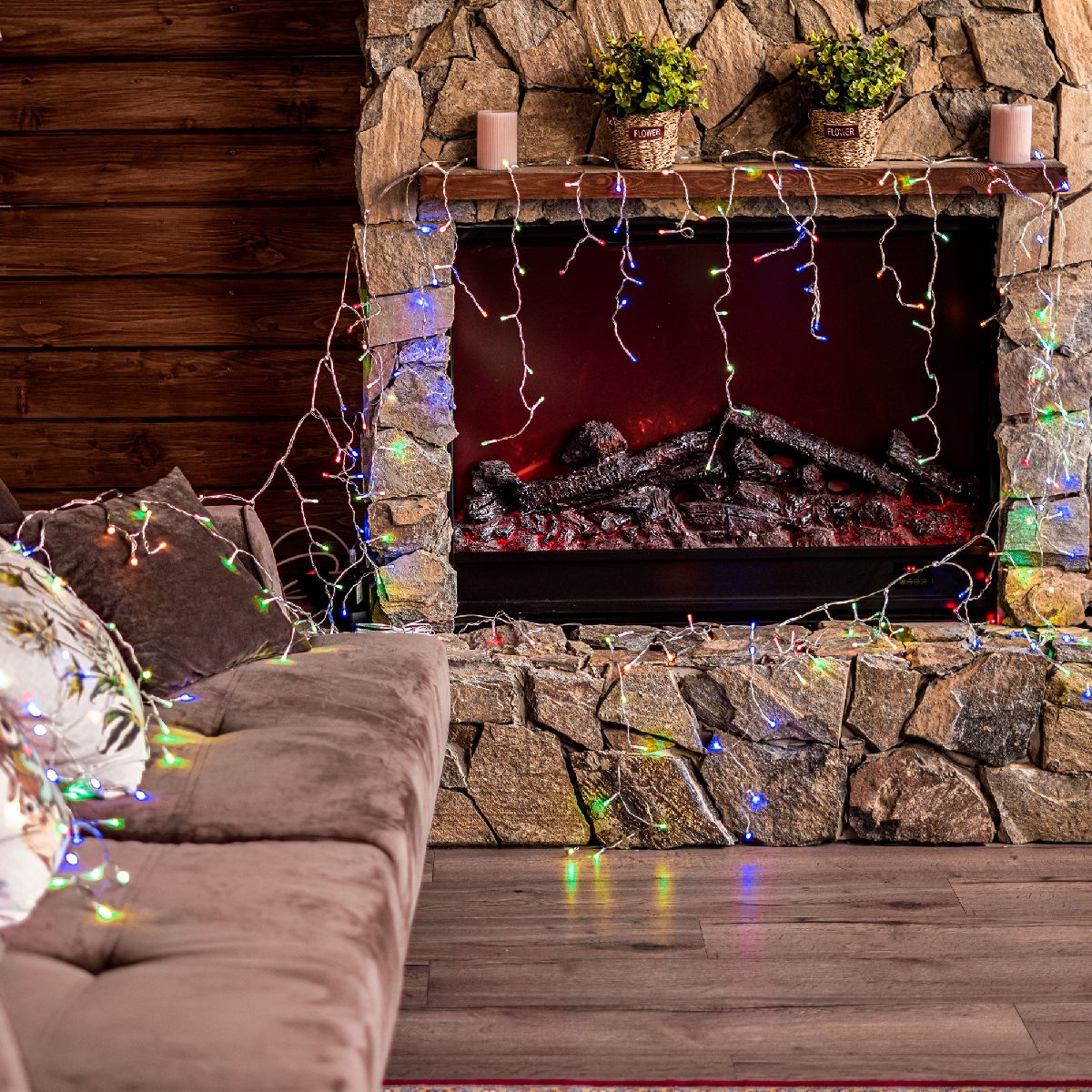 Уличная гирлянда Uniel ULD-B6007-200/STK MULTI IP44 UL-00010888 в Санкт-Петербурге