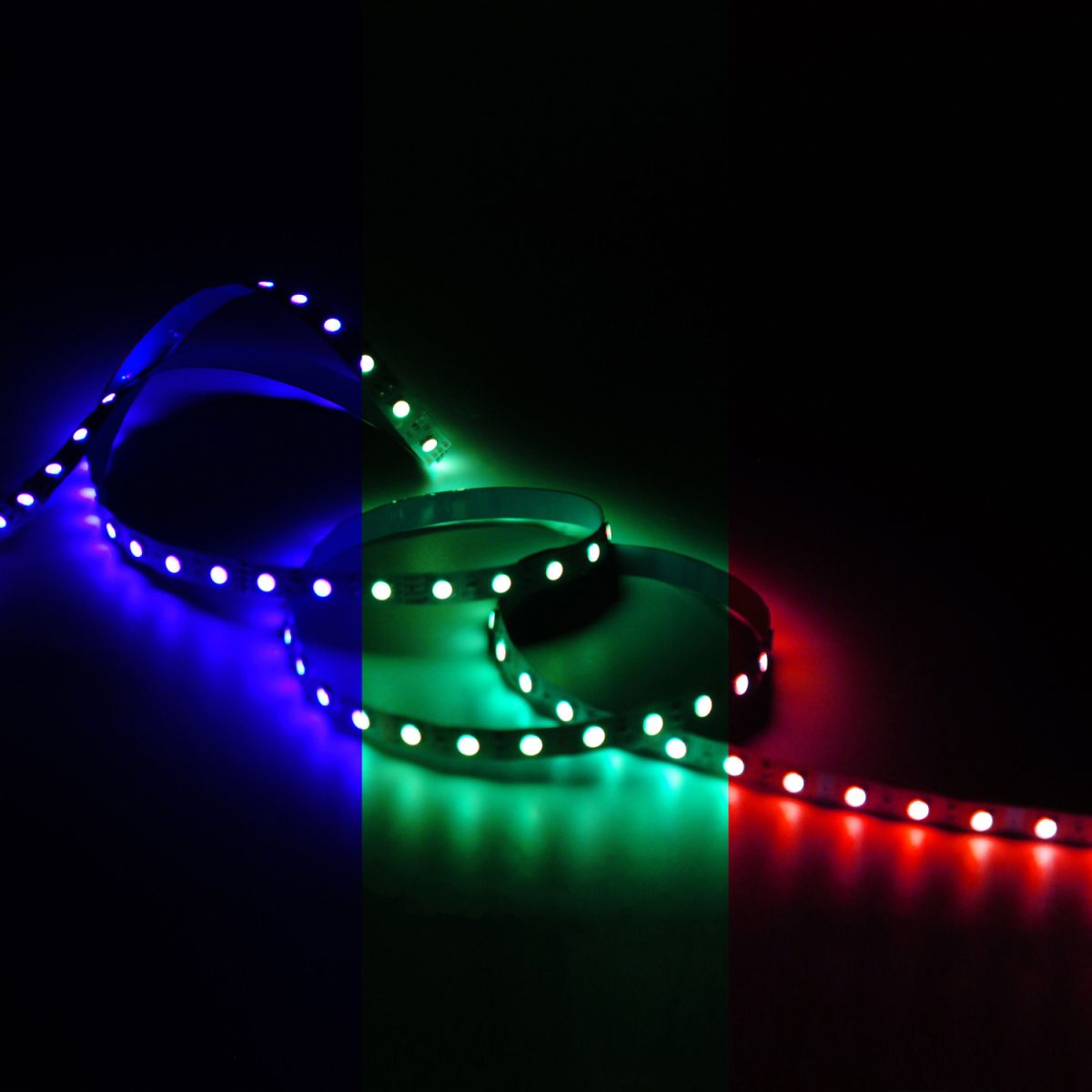 Светодиодная лента Gauss Basic 12В 5050 10Вт/м RGB 3м IP20 BT041 в Санкт-Петербурге