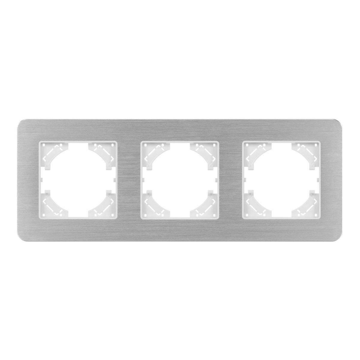 Рамка на 3 поста алюминиевая Arlight FRM-AKIRY-AL-3-SR 049728 в Санкт-Петербурге