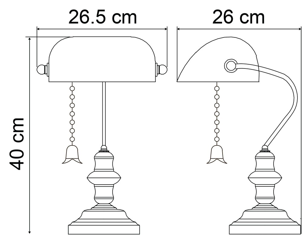 Настольная лампа Arte Lamp Banker A2493LT-1AB в Санкт-Петербурге
