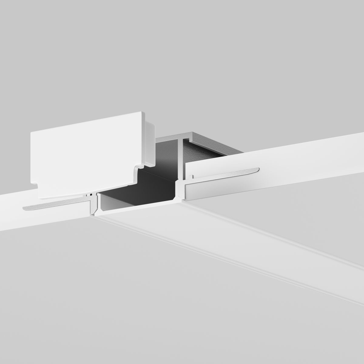 Алюминиевый профиль встраиваемый скрытого монтажа Maytoni Led Strip ALM-011-S-3M 636009 в Санкт-Петербурге